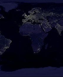 Ziemia nocą na zdjęciach satelity Suomi NPP