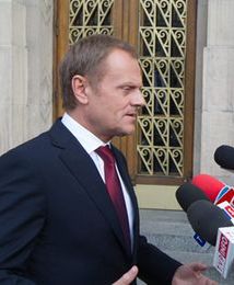 Tusk ze związkowcami w Katowicach