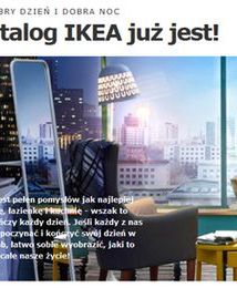 Aranżacje wnętrz w katalogach IKEA są tworzone komputerowo