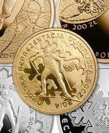 Złote, srebrne i brązowe -  Soczi na monetach