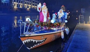 Mikołaj przypłynął do Gdańska