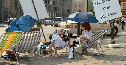 Emerytura pod palmą? Chyba tą w Warszawie!