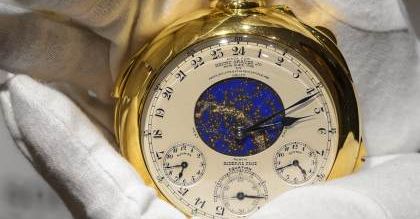 Złoty patek z lat 30. poszedł za 24 mln dolarów