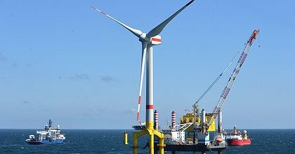 Największa niemiecka morska farma wiatrowa zaczęła dostarczać prąd