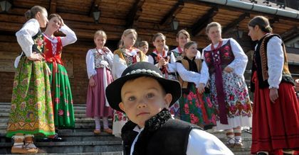 Tłumy turystów pod Tatrami