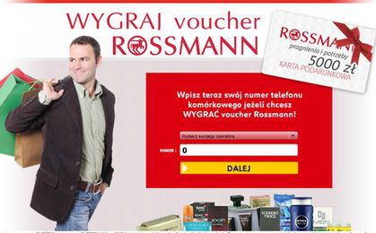 Rossmann ostrzega przed fałszywymi promocjami