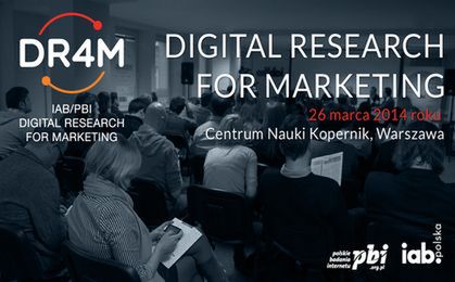 Digital Research for Marketing (DR4M) - Pierwsza konferencja badawcza w języku marketerów