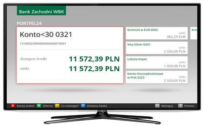 Bank w komórce, tablecie i... telewizorze?