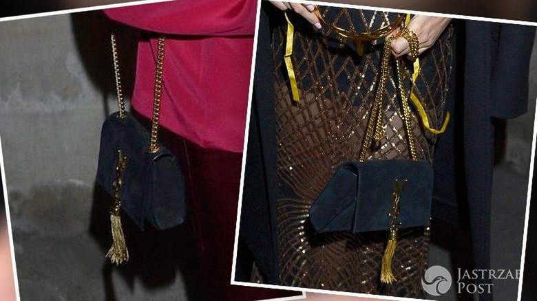 Torebka Cssandre Yves Saint Laurent, ostatki 2016, bal maskowy z gwiazdami (fot. AKPA)