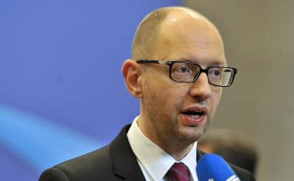 Arsenij Jaceniuk: będą sankcje wobec Rosjan i firm wspierających separatystów