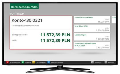 Bank w komórce, tablecie i... telewizorze?