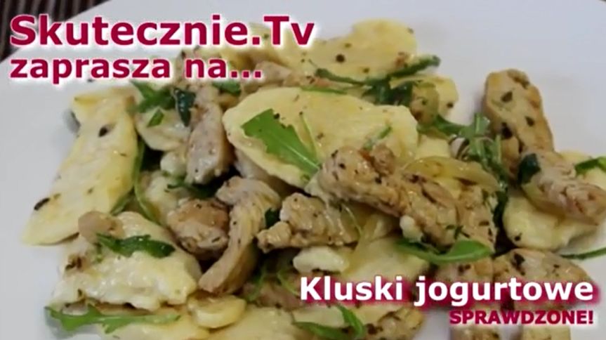 Zobacz, jak przygotować kluski jogurtowe (WIDEO)