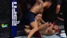 Marzenia o UFC prysły! Polak zdemolowany w Las Vegas [WIDEO]