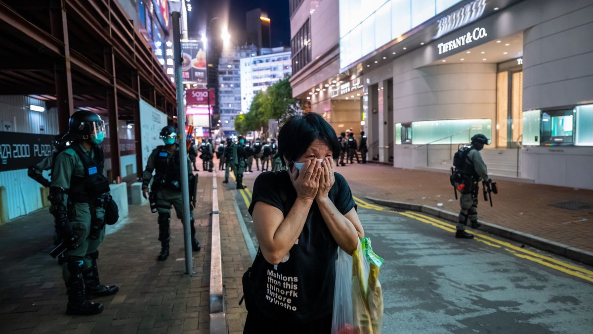 Protesty w Hongkongu