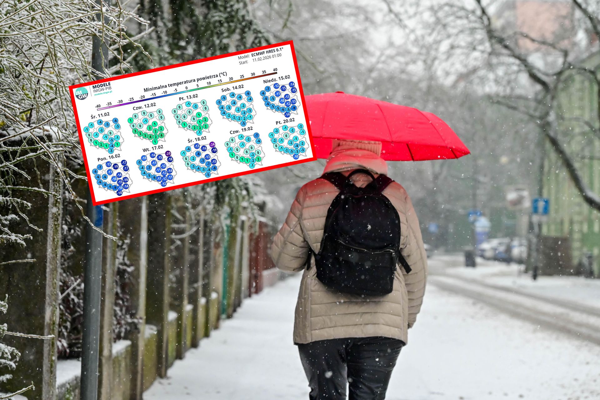 wiadomości,aktualności,WP Wiadomości Nawet -24 stopnie Celsjusza. Wiadomo, kiedy mróz uderzy najmocniej