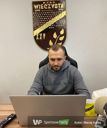 Dyrektor operacyjny klubu Łukasz Ścigalski