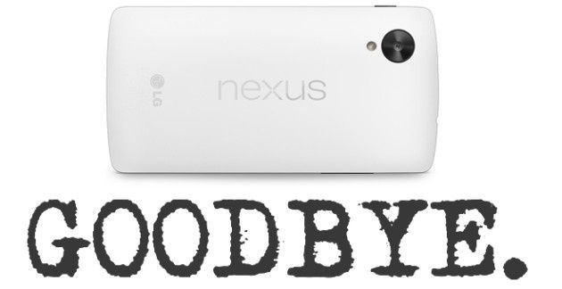 Google żegna Nexusa 5