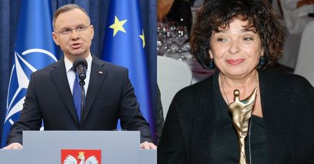 Katarzyna Grochola NABIJA SIĘ z wystąpienia Andrzeja Dudy: "Postuluję o natychmiastowe uwolnienie zielonego groszku!". Wyszło zabawnie? (WIDEO)