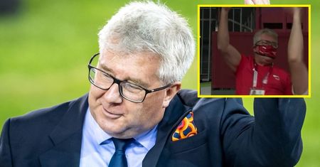 Polityk PiS szalał podczas meczu siatkarzy! Marek Belka zadrwił