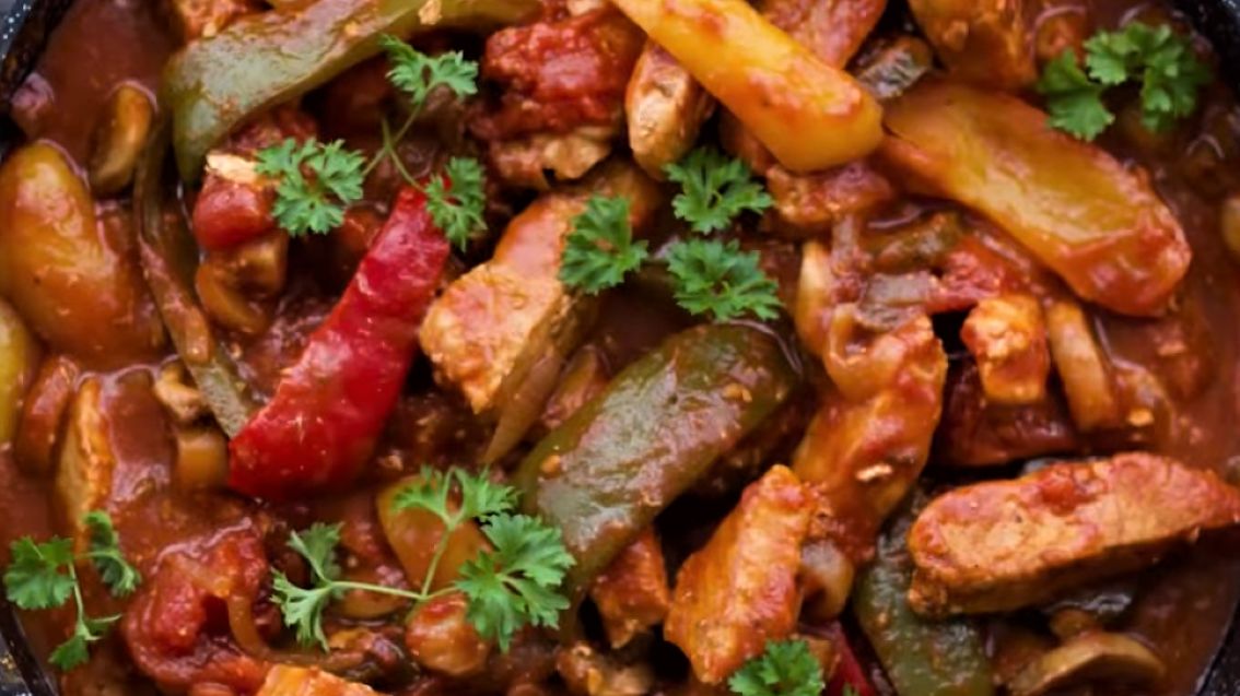 Przepis na schab po bałkańsku 