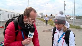 Luiza Złotkowska: Na trening jeżdżę rowerem, kompleks w Soczi jest olbrzymi