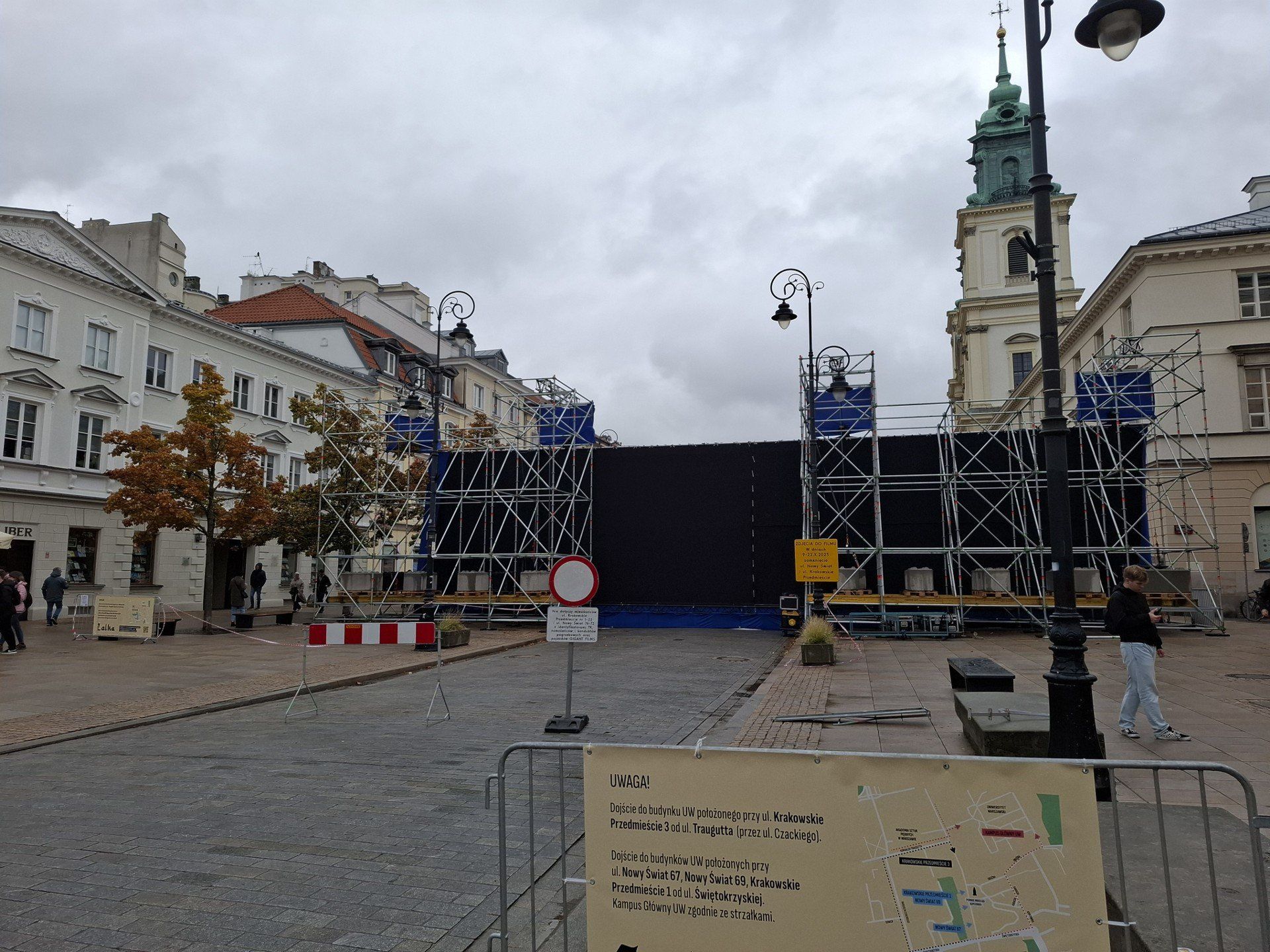 Tak wygląda plan filmu &#34;Lalka&#34;. Nowy Świat przeniósł się do XIX wieku