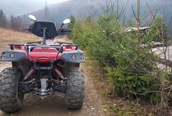 Pościg za quadem. Za kółkiem 14-latka