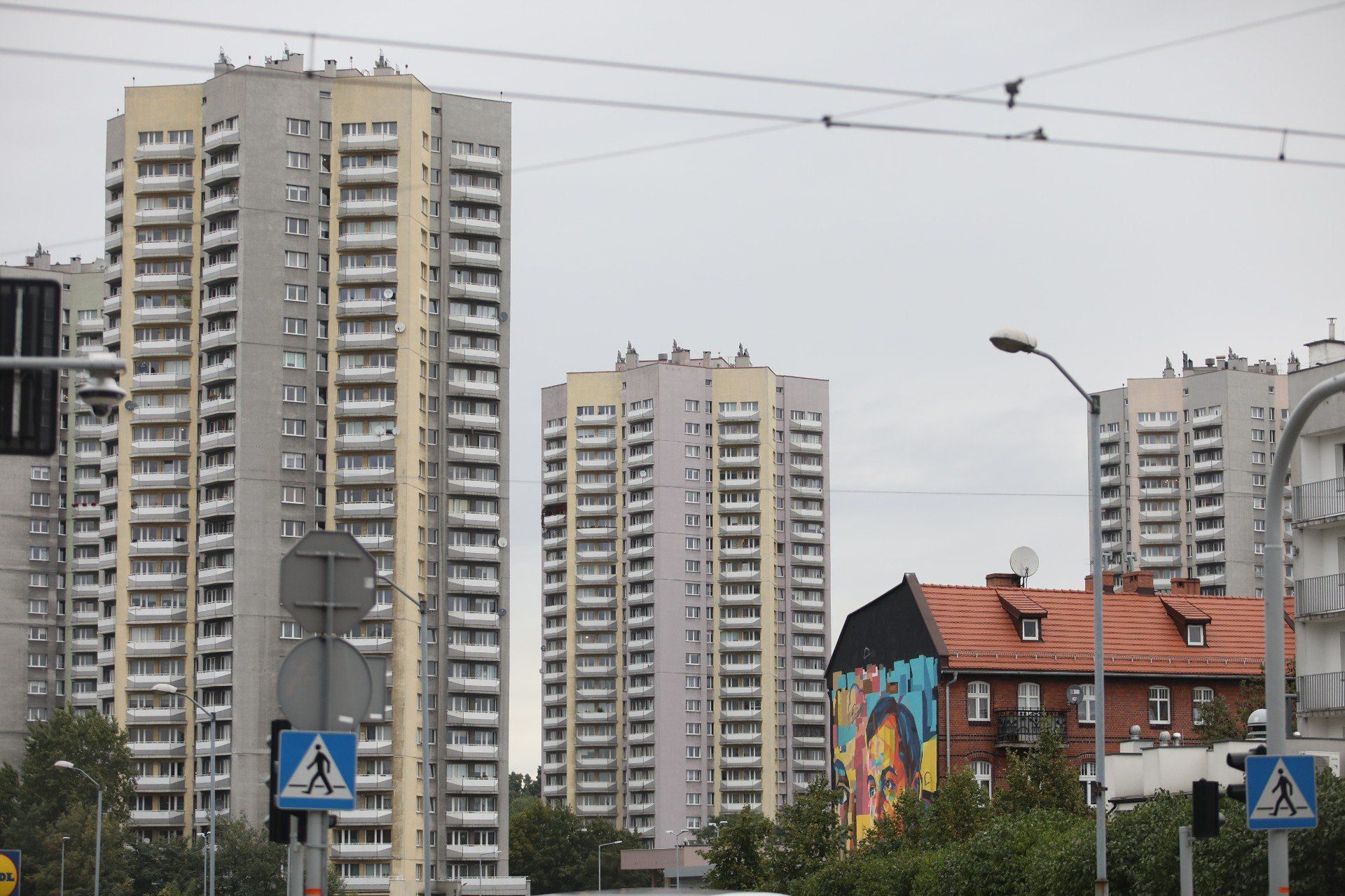 25.09.2025 KATOWICE
 MURAL WOJCIECHA KORFANTEGO
 FOT. MARZENA BUGALA-ASTASZOW/ /DZIENNIK ZACHODNI/ POLSKA PRESS