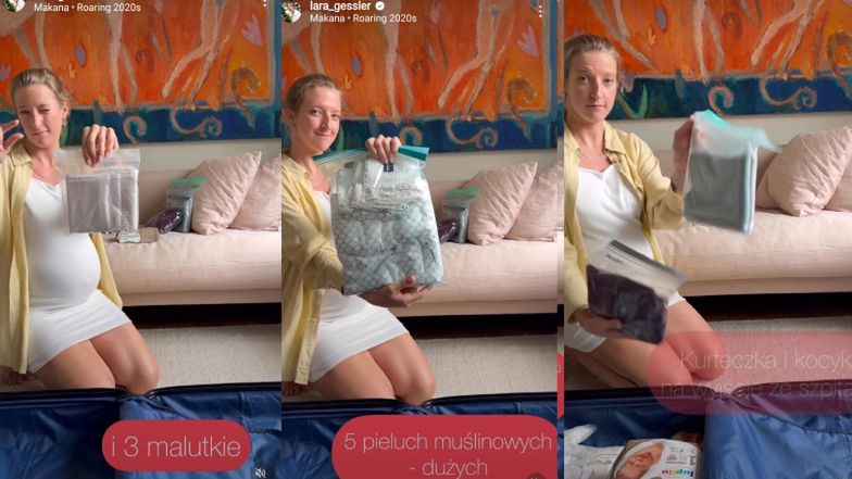 Lara Gessler szykuje się do porodu
