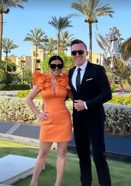 Katarzyna Cichopek i Maciej Kurzajewski na gali w Egipcie