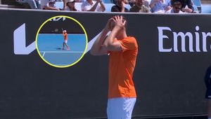 Wyrzucił rakietę i złapał się za głowę. Wymowna reakcja Hurkacza