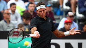 Juan Martin del Potro poznał diagnozę. Występ Argentyńczyka w Rolandzie Garrosie jest niepewny