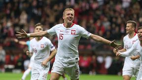 El. Euro 2020. Polska - Łotwa. Zielone ręce Krzysztofa Piątka. "Trawa nie była pomalowana"