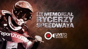 Transmisja telewizyjna z Memoriału Rycerzy Speedwaya na WP SportoweFakty