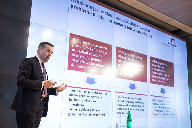 Pieniądze na Mieszkanie+ państwo pozyska na GPW. Wiceprezes BGK Nieruchomości zdradza plan