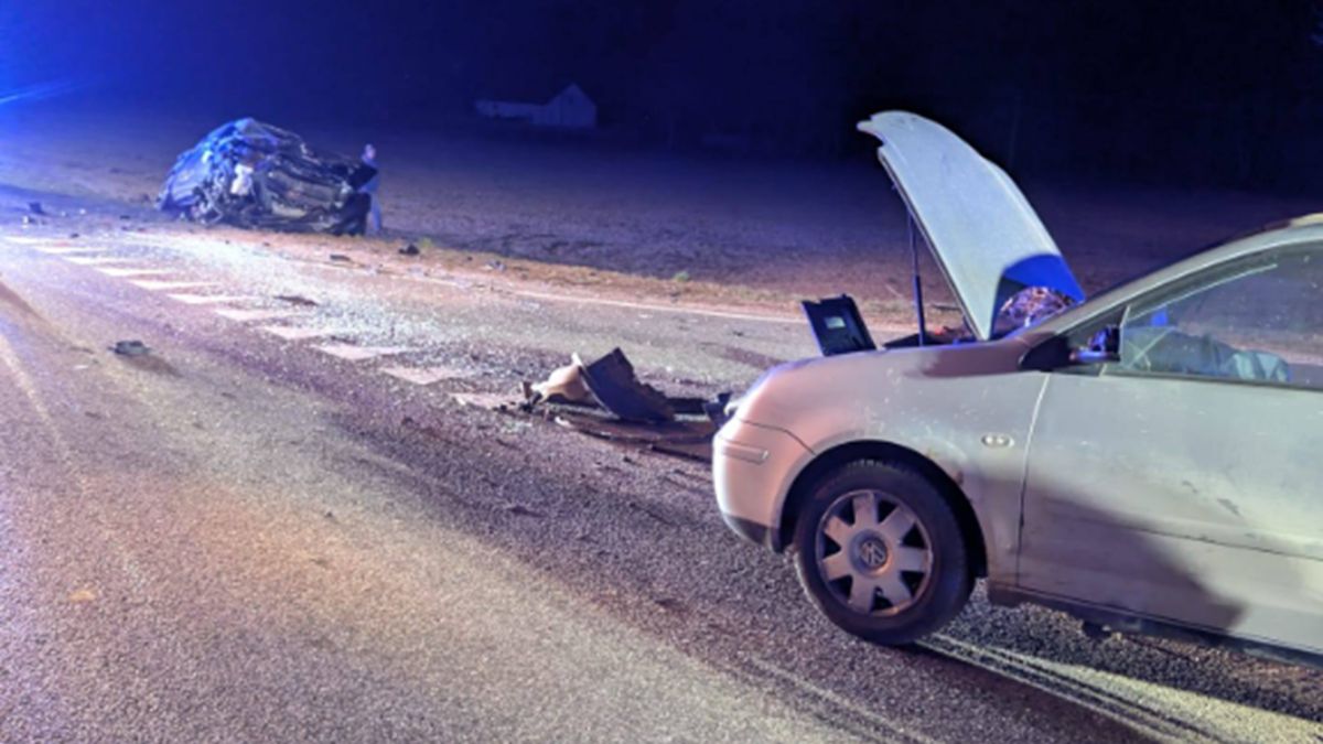 Wypadek w miejscowości Wilczkowo.