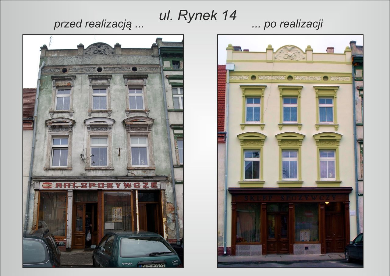 Wyjątkowe kamienice w małym miasteczku na Dolnym Śląsku
