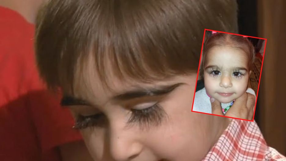 Dzieci mają niezwykle długie rzęsy