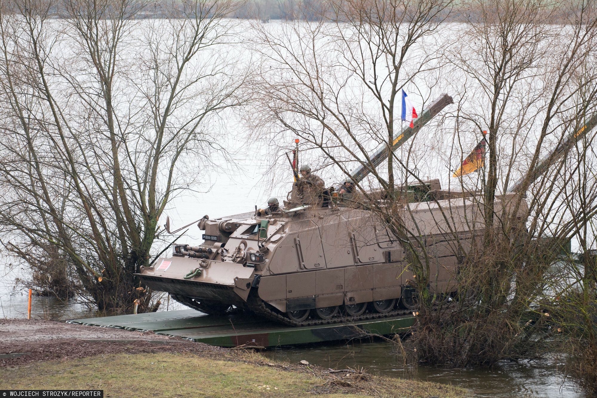 Manewry Dragon-24 w Korzeniewie05.03.2024 Korzeniewo Cwiczenia wojskowe NATO Steadfast Defender 24 cwiczenie Dragon 24
Fot. Wojciech Strozyk/REPORTER
Nz amerykanski woz zabezpieczenia technicznego M88 HerculesWojciech Strozyk/REPORTER