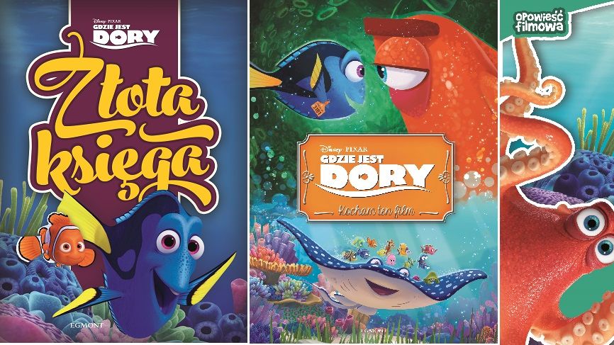 Gdzie jest Dory? - recenzja książek Wydawnictwa Egmont