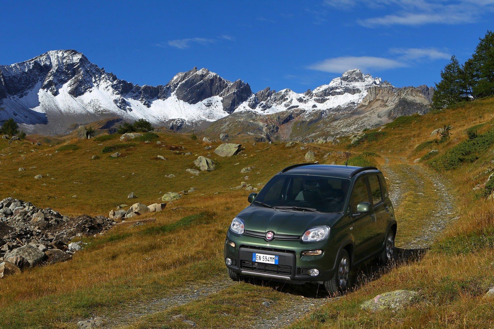 Fiat Panda 4x4 i Fiat Panda Trekking w swoim naturalnym środowisku [galeria] 1