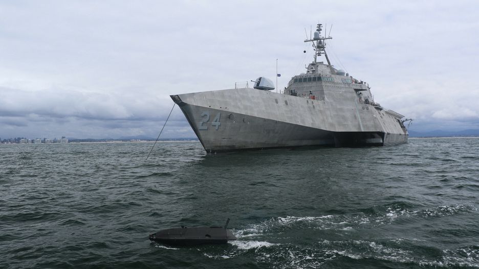 Bezzałogowy system ADARO na Pacyfiku, zdjęcie ilustracyjne