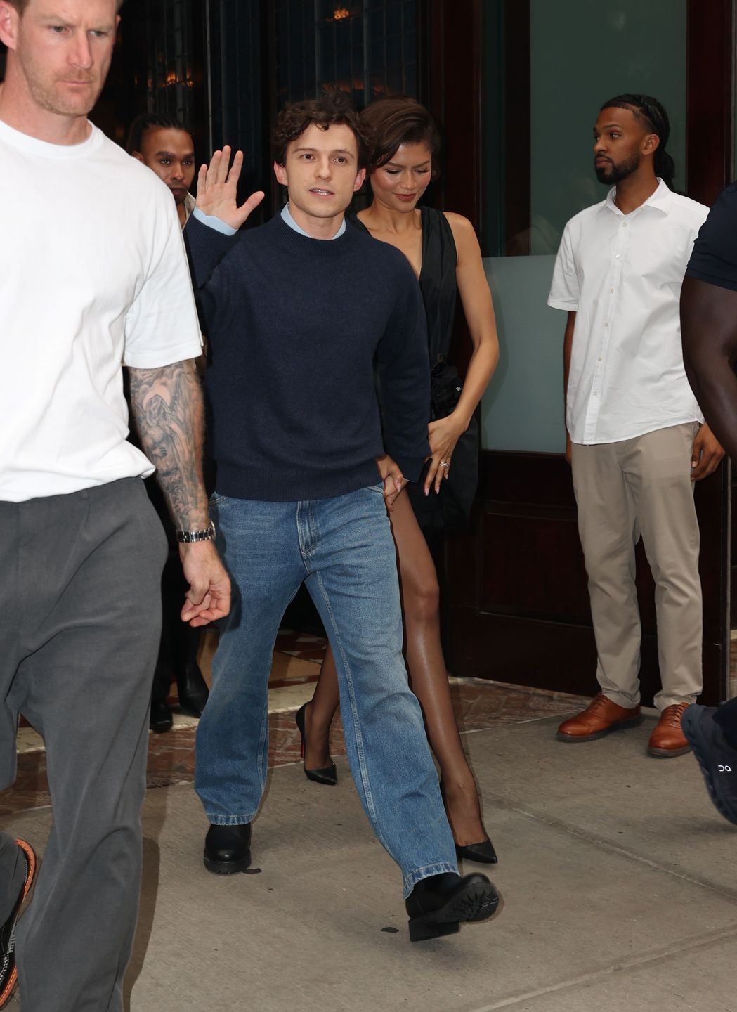 Zendaya i Tom Holland w Nowym Jorku