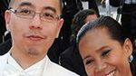 Zwycięzca Złotej Palmy Apichatpong Weerasethakul i aktorka Wallapa Mongkolprasert
