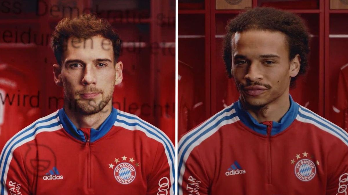 Zdjęcie okładkowe artykułu: Twitter / Bayern Monachium / Na zdjęciu: Leon Goretzka i Leroy Sane