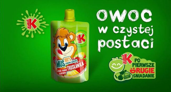 Kubuś Mus reklamowany jako „owoc w czystej postaci” (wideo)