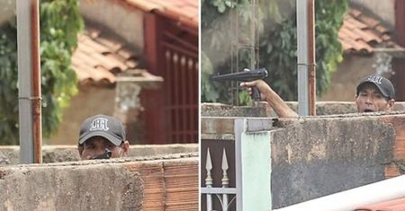 Przez 10 godzin trzymał zakładniczkę, grożąc jej pistoletem... Sega light gun