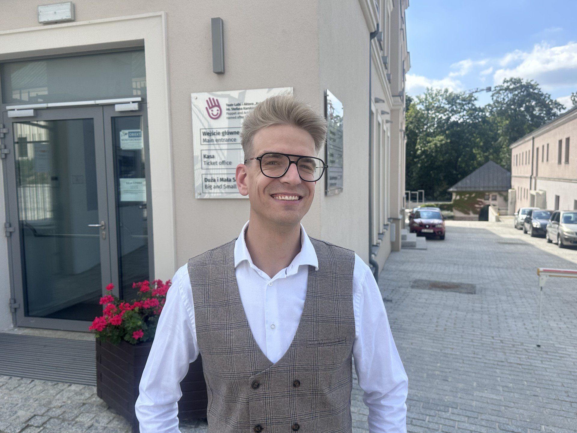 Mateusz Wyliżyński - nowy aktor w Teatrze Lalki i Aktora &#34;Kubuś&#34; w Kielcach