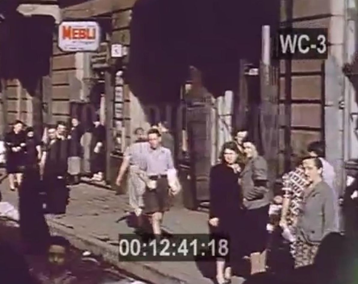 Warszawa w 1939 roku. Kolorowy film!