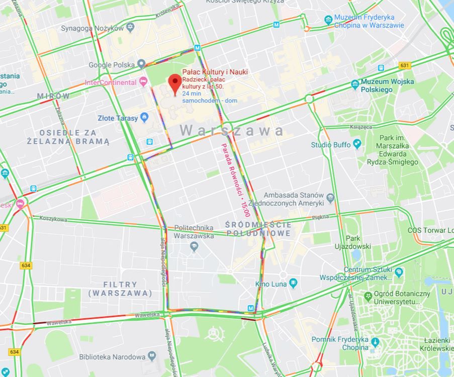 Parada Równości 2019. Szykuje się paraliż Warszawy